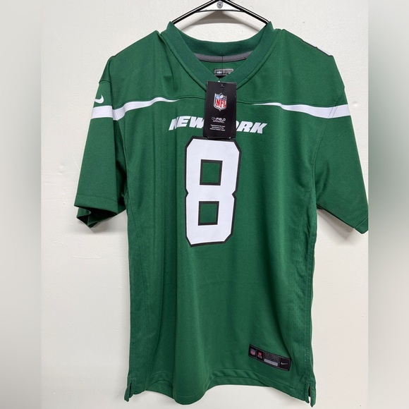 Nike NFL On Field New York Jets Aaron Rodgers #8 Men’s Jersey Size XL Green - Picture 1 of 6